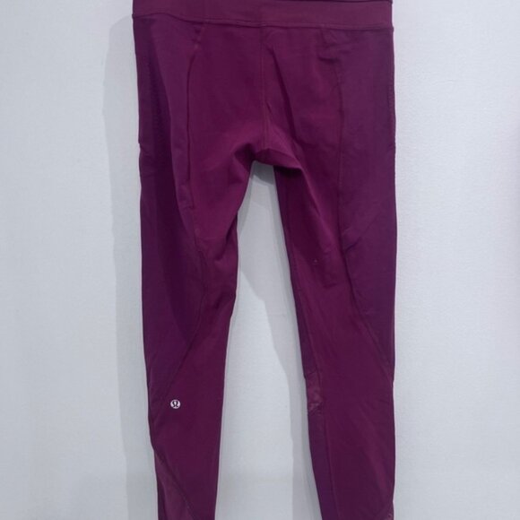 Lululemon Inspire Tight I (Mesh)Dashing Purple size 4 - Picture 11 of 12